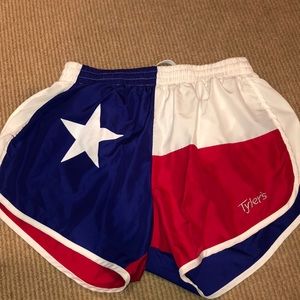 Texas flag shorts